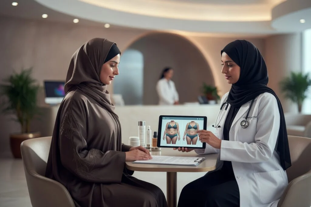 تجميل الثدي بعد إنقاص الوزن