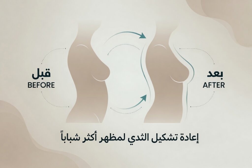 شد الثدي الجراحي في الرياض